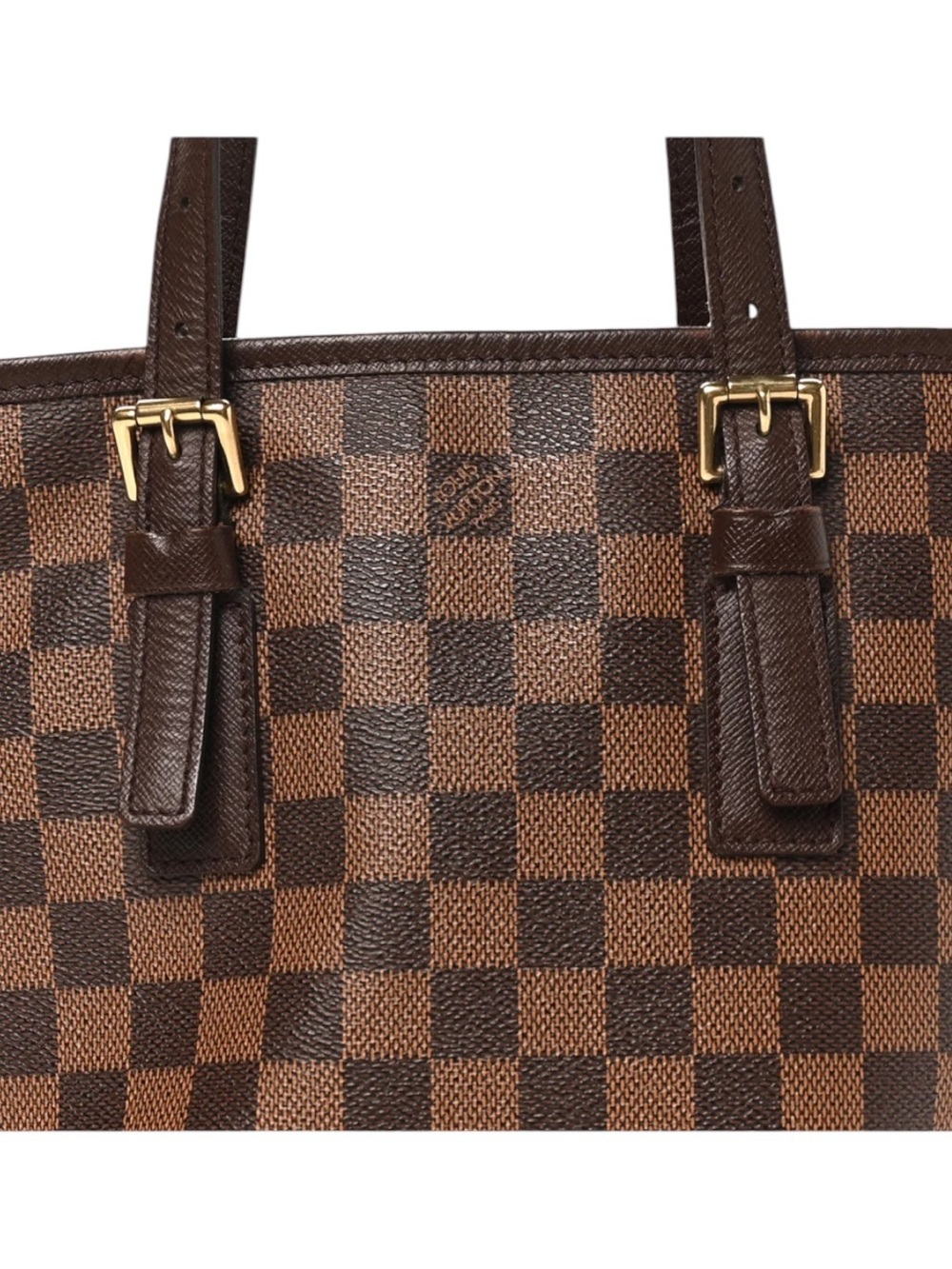 Louis Vuitton Damier Ebene Marais Bucket W/ Pouch - Picture 4 of 6